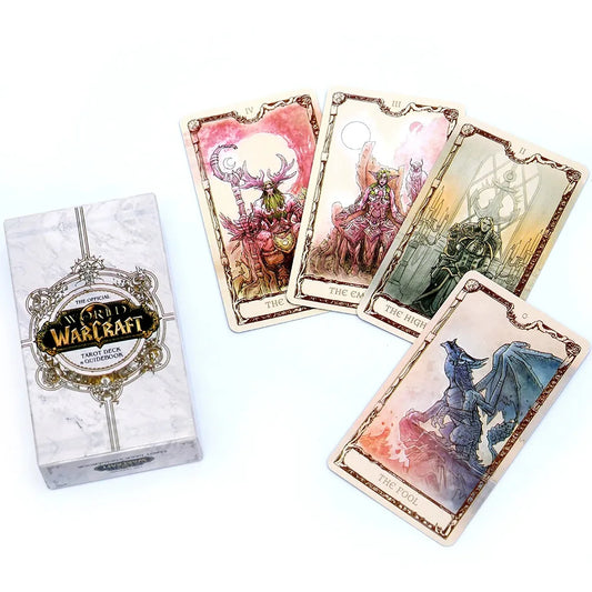World of Warcraft Tarot Deck set for fans of the game and fantasy enthusiast