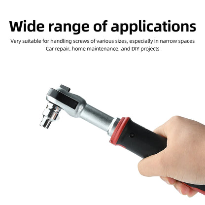 3.6V Ratchet Electric Wrench, 320 rpm, 1/4“ and 3/8” Auto/Manual Rechargeable Wrench, Automotive Repair Tool, Type-C Port