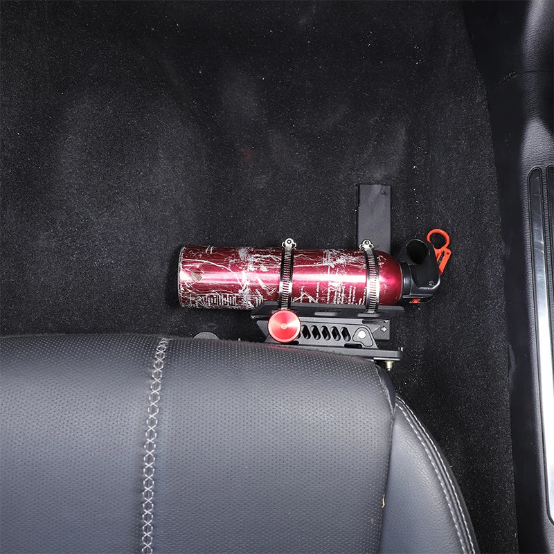 For Mazda MX-5 MX5 ND 2016-2025 Aluminum Alloy Car Co-pilot Under Seat Firefighting Bracket Interior Car Accessories(LHD RHD)