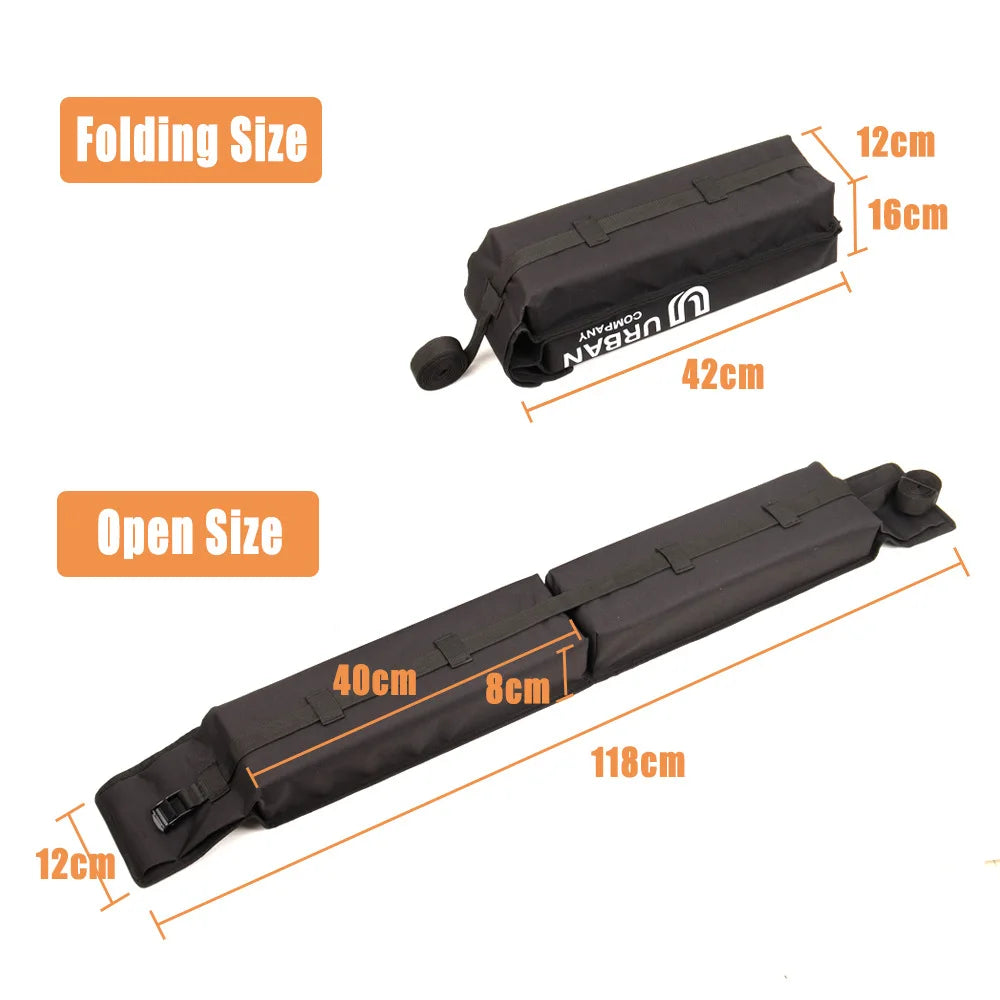 Roof Luggage Rack Foldable Luggage Soft Rack Roof Frame Universal Outdoor Camping Stock