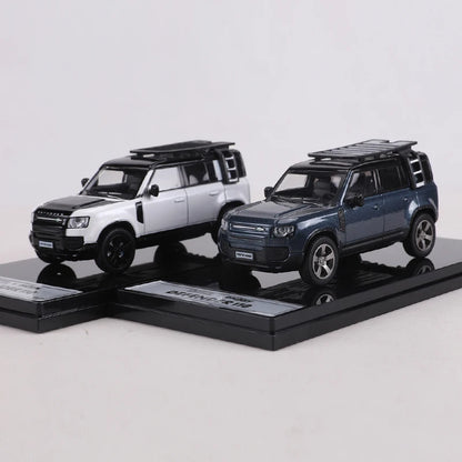 GCD*enchery 1:64 2021 Range Rover /Defender 110 Alloy Model Car