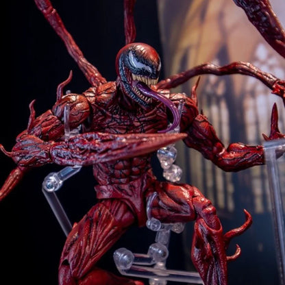 SHFiguarts Venom Red Venom Carnage Action Figure Shf Venom 2 Let There Be Carnage Anime Figure Model Doll Toy Birthday Gifts