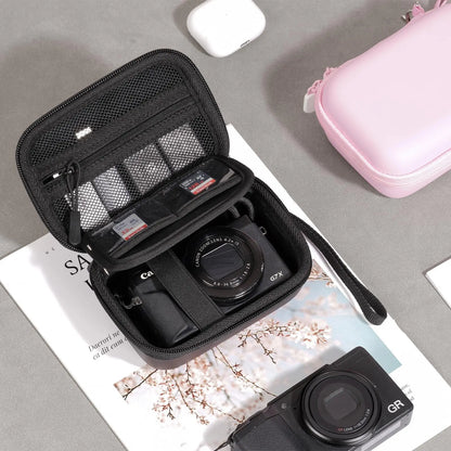 Hard Shell Digital Camera Case for Canon G7X Mark III Mark II, Sony Cybershot, PowerShot SX740, Ricoh GR III, Kodak Pixpro Case