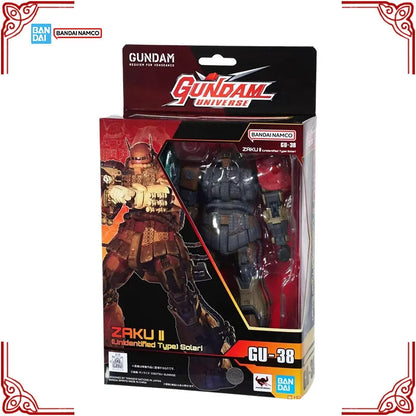 Genuine Bandai Gundam Universe Model Kit GU-38 Zaku II  Unidentified Type Solari Anime Action Figure Collection Finished Model