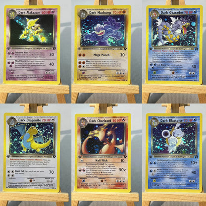 TR PTCG8-002 Tcg proxy PKM Cards Dark Hypno Battle Toys Gifts Rare Collection for Hobbies home play