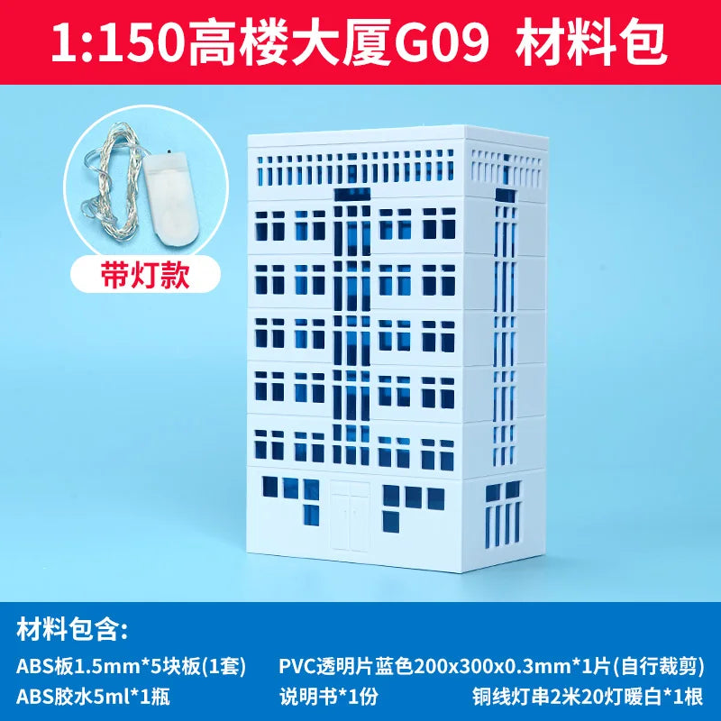 1/150 N Scale Diorama Models Architecture Building House Outdoor City Railway Layout Street Building Scene Model Toy Gift