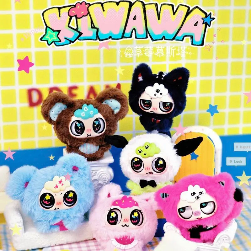 In Stock Strawberry Mousse Tower Kiwawa Noisy Daily Series Doll Blind Box Cute Pendant Ornament Birthday Gift For Friends