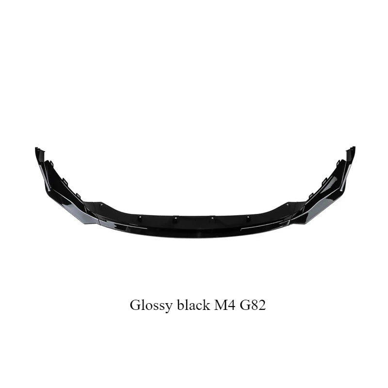 For BMW M3 G80 M4 G82 2021-2023 Car Front Bumper Lower Lip Part Splitters Front Blade Body Kit Guard Protector Cover Accessories