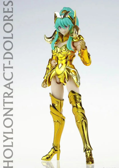 Great Toys/GT Saint Seiya Aries Dolores Pisces Venus Scorpio Geraldine Virgo Vena Sacred Pact Female Gold SaintsAction Figure