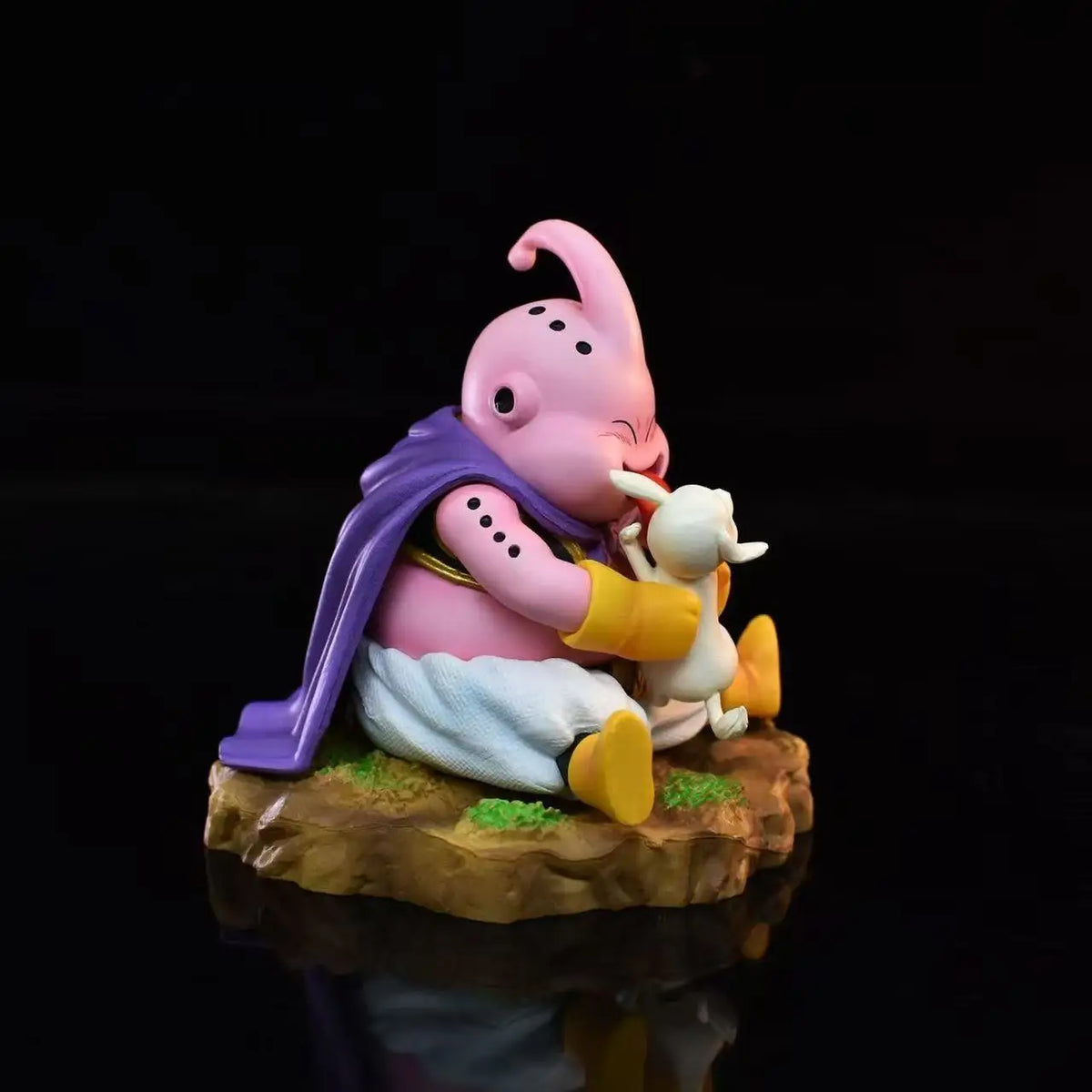 8cm Dragon Ball Majin Buu Anime Figures Q Version Figurine Pvc Statue Gk Model Toys Collectible Decoration Desktop Gifts