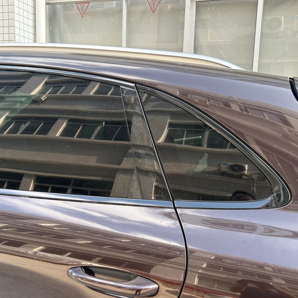 For Porsche Macan 2014-2020 SUV Window Chrome Delete Blackout ABC Pillars Glossy Black Stickers