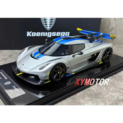 Frontiart 1:18 Koenigsegg Jesko Attack Moon Resin Diecast Model Car Collection