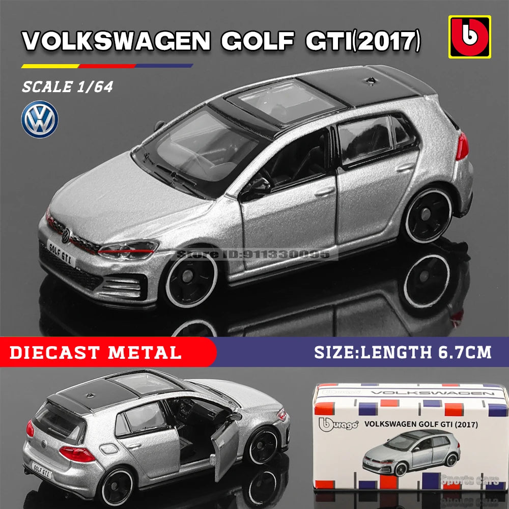 Bburago 1:64 Porsche 911 GT2 RS LAMBORGHINI sian fkp 37 Mustang GT500 Car Model Collection Kids Xmas Gift Toys for Boys Ferrari