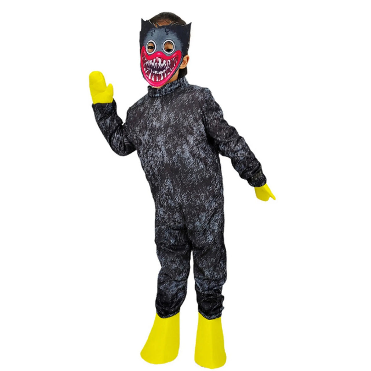 Boys Huggy Wuggy Costume for Kids Playtime Costume With Headpiece for Halloween Cosplay Costumes