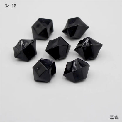 100Pcs 11*14mm Crushed Diamond Ice Crystal Clear Plastic Rocks Fake Diamonds Clear Acrylic Gems  for Decor Photography Prop