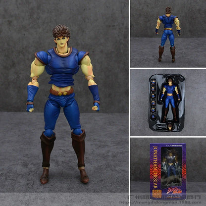 22 TYPES Anime jojo bizarre adventure Kujo Jotaro Dio Brando Diavolo Bruno Bucciarati Leone Abbacchio Jolyne Cujoh Action Figure