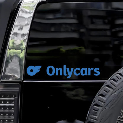 'Only Cars' Funny Decal, Creative & Fashion Decal With High Quality For Your Love Cars! Good Car Exterior Decoration!