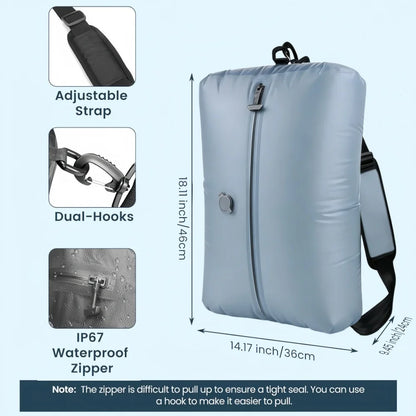34L Vacuum Storage bags,Travel essentials suitcases Clothes organizer packaging bag practical compression packing cubes