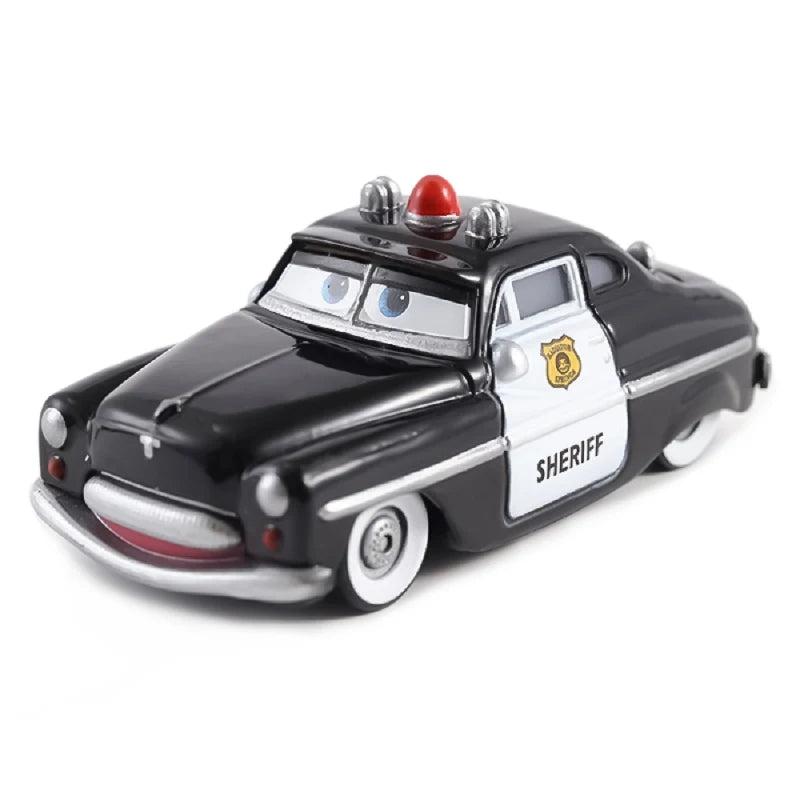 Cars 3 Doc Hudson Sally Mater Lightning McQueen Anime Model Alloy Cars 1:55 Metal Die Casting Racing Toys Child Birthday Gifts