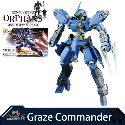 Bandai Gundam HG 1/144 IBO Barbatos Plastic Model Kit Anime Mecha Assembly Action Figure Toy Collectible Display Hobby Series