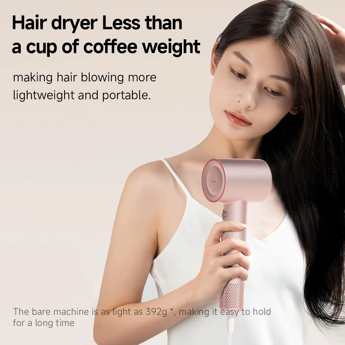 DOCO Hair Dryer 75m/s High Speed 200 Million Negative Ions Hair Care 110000 Rpm Professional Lightweight Home Travel Gift