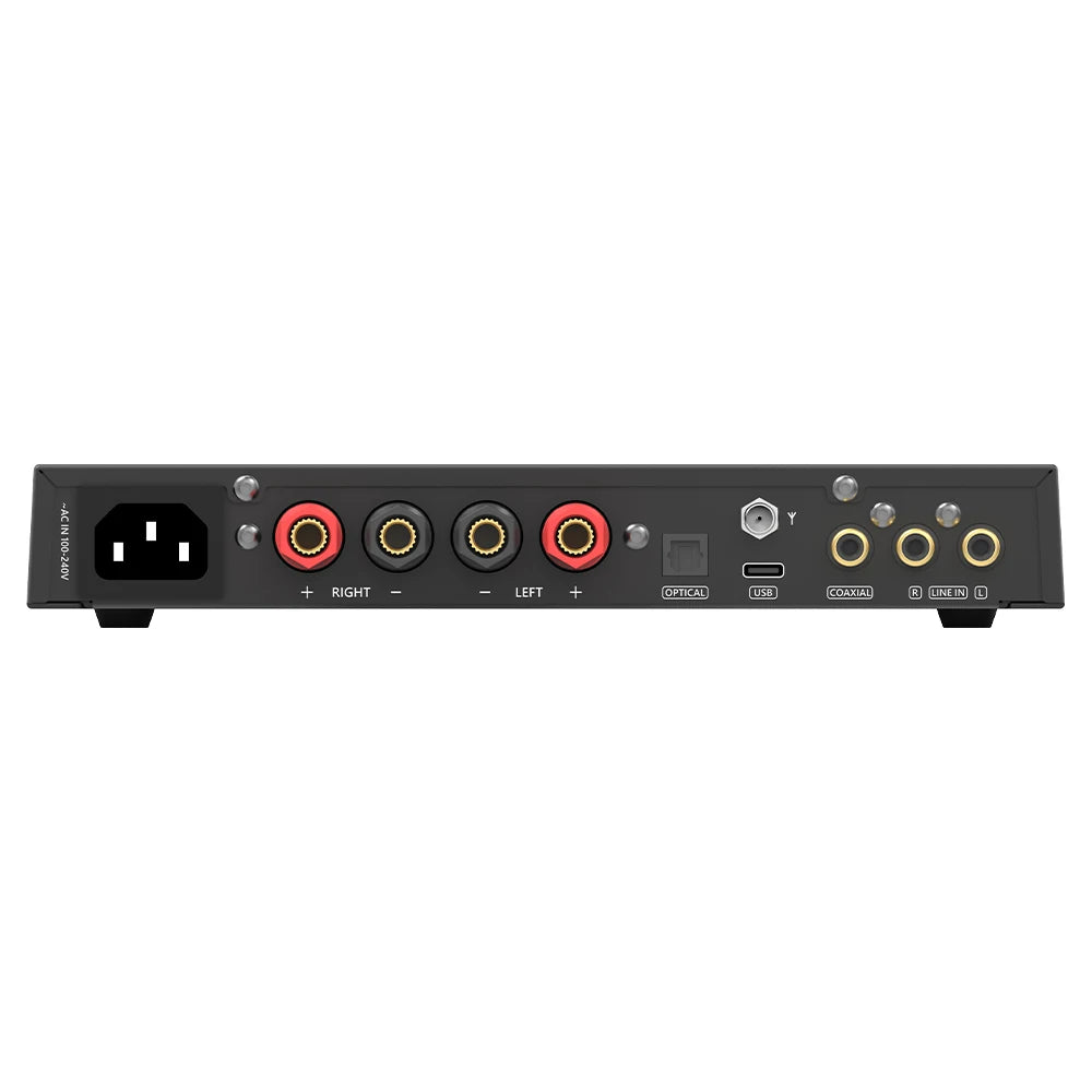 SMSL AL200 Intergrated Amplifier 165W*2 MA5332MS MQA-CD DSD256 XU316 Bluetooth5.0 6.35mm Headphone With Remote Control