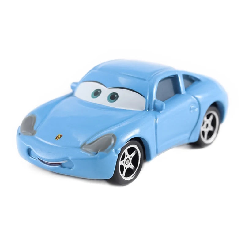 Cars 3 Doc Hudson Sally Mater Lightning McQueen Anime Model Alloy Cars 1:55 Metal Die Casting Racing Toys Child Birthday Gifts