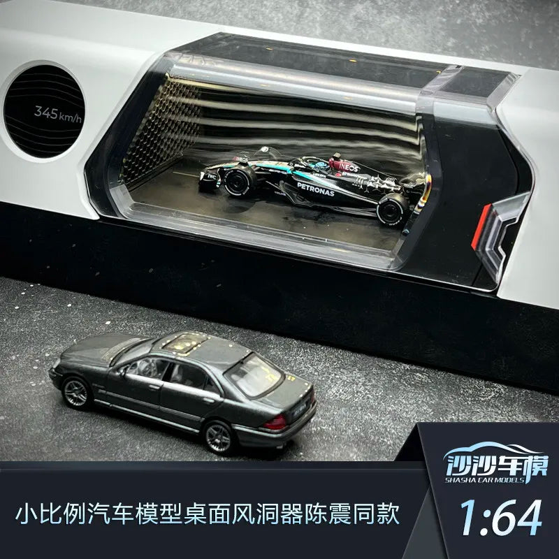 Wind Tunnel Machine 1:64 Small Scale Car Model Desktop Wind Tunnel Vehicle Model Aerodynamic Test