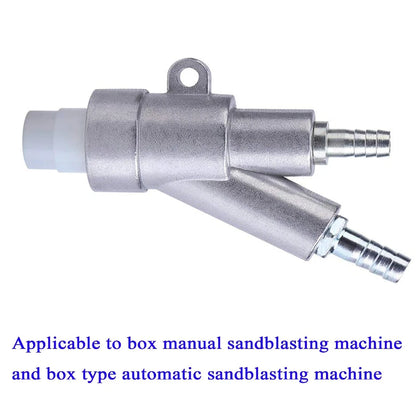 35/40/60/80mm Sand Blaster Gun Kit,Sandblaster Sandblasting Gun for Sandblast Blast Cabinet with Boron Carbide Nozzle
