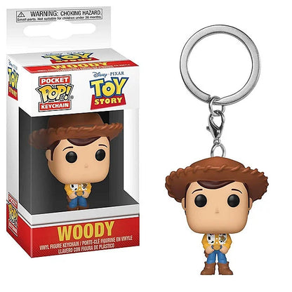 Funko POP Toy Story 4 Forky Slinky Dog Woody Buzz Lightyear Alien Keychain Action Figure Collection Model Toys for Children Gift