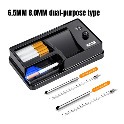 Dual-use Electric Cigarette Rolling Machine with Infrared Sensor 6.5mm 8mm Automatic Tobacco Injector Maker Smoking Accessories