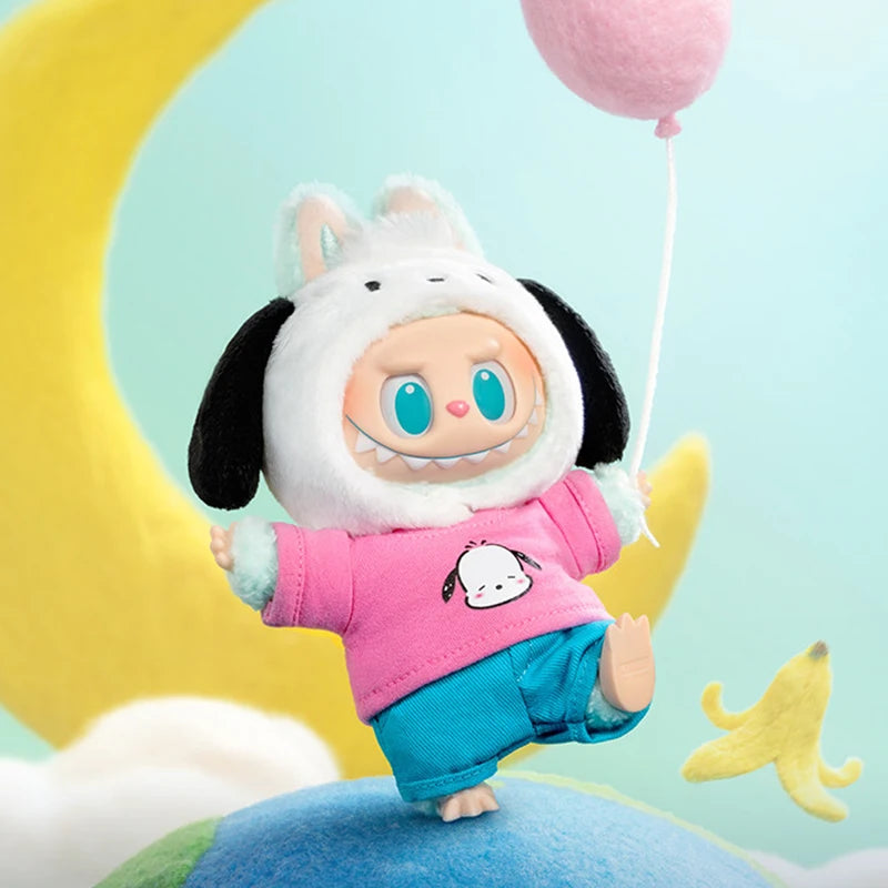 POP MART LABUBU THE MONSTERS SANRIO CHARACTERS Series Vinyl Plush Blind Box Mystery Box Toys Doll Anime Figure Desktop Ornaments