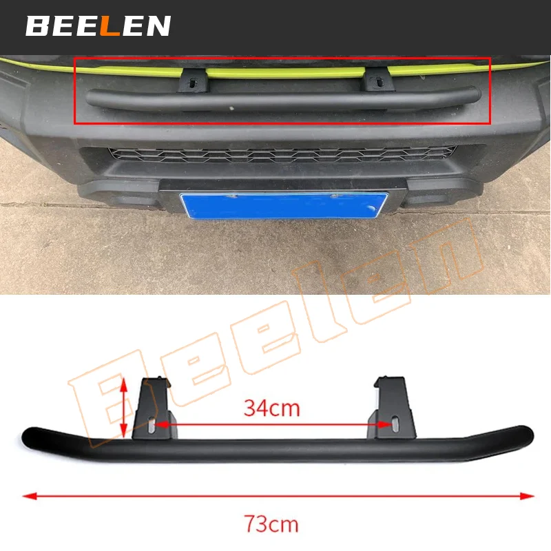 Front Bumper Grill LED Spotlight Bracket for Suzuki Jimny JB64 JB74 2019-2026 (Without Light) Car Accessories