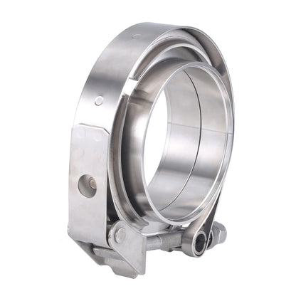 304 Stainless Steel  2.5" 3" Quick release V Band Clamp 63mm 76mm Turbo Exhaust Pipe Vband Clamp Male Female Flange V Clamp Kits