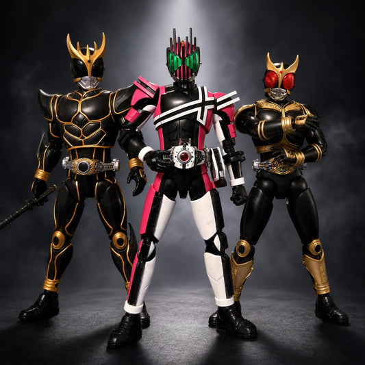 Blokees Kamen Rider Legend Edition Decade Kuuga Collectible Building Blocks Action Figure Toy Birthday Gift For Adult Collectors