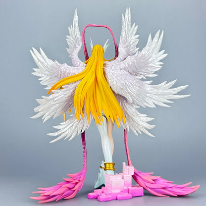 Anime Digimon Adventure Figure Angewomon Action Figure Pvc Collection Model Toy for Gift