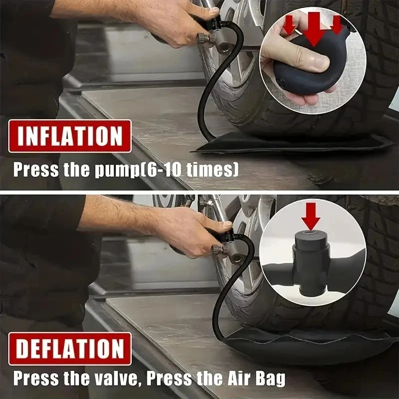 Air Pump Bag Pneumatic Car Jack Hand Tools Auto Home Door Window Install Repair Wedge Air Cushion Repair Tool