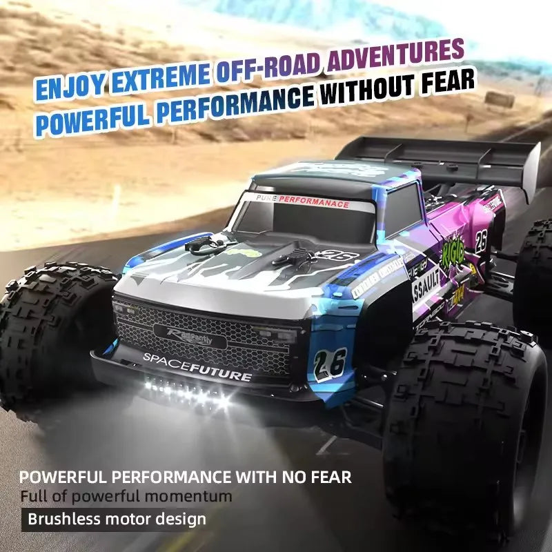 1:12 Alloy Rc Racing Car Brushless 4WD High Speed Climbing Off-Road Vehicle Independent Adjustable Shock Absorber RC Racing Car
