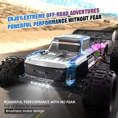 1:12 Alloy Rc Racing Car Brushless 4WD High Speed Climbing Off-Road Vehicle Independent Adjustable Shock Absorber RC Racing Car