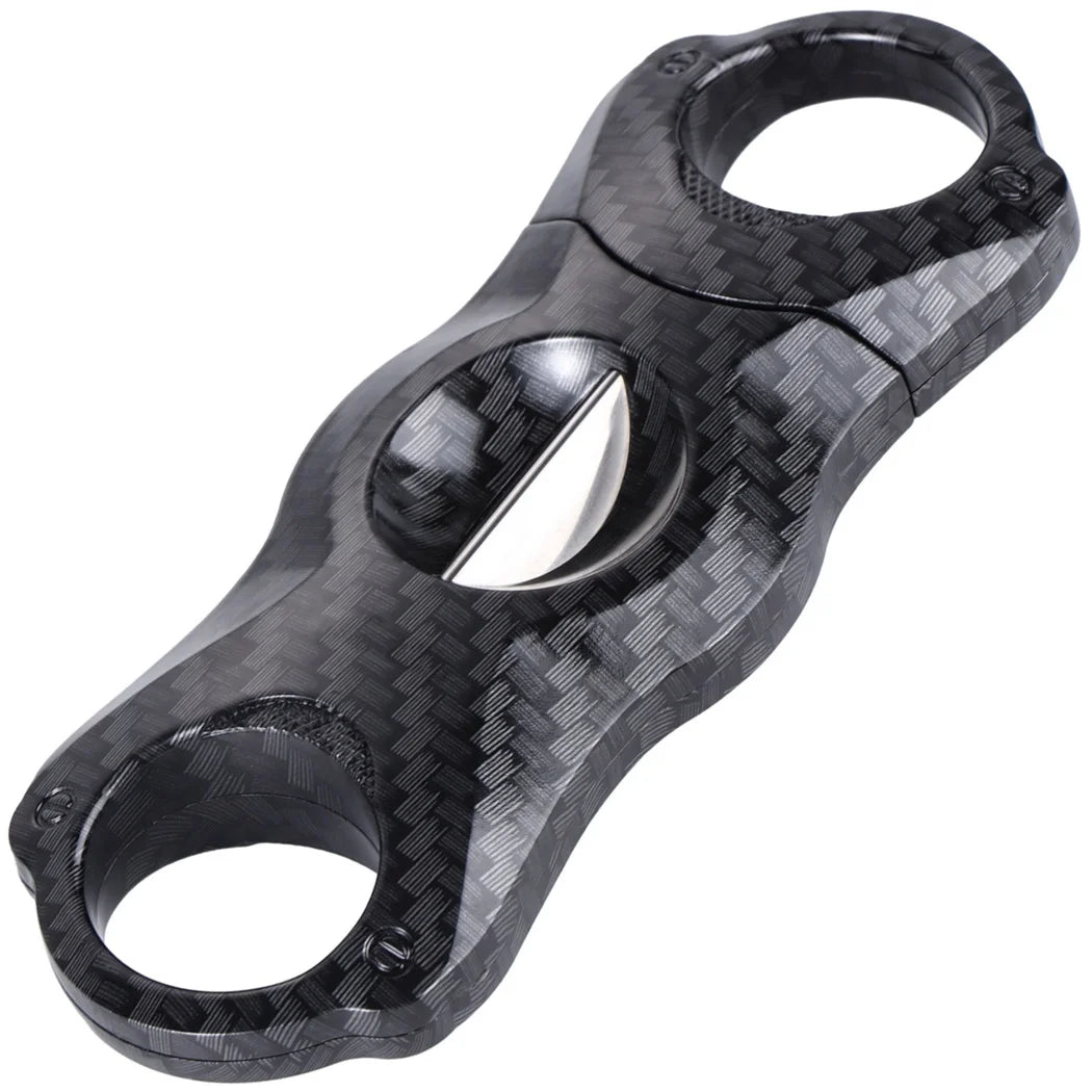 V-Cut Cigar Cutter - Sharp Blade Scissors for Large Ring Cigars, Professional Smoking Accessory Tool