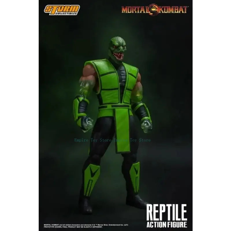 【In Stock】Storm Collectibles Mortal Kombat VS Series Reptile 1/12 Scale BBTS Transparent Arm Original Box Action Figure Model