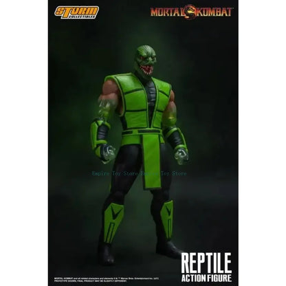 【In Stock】Storm Collectibles Mortal Kombat VS Series Reptile 1/12 Scale BBTS Transparent Arm Original Box Action Figure Model