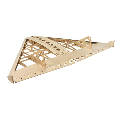 DW Hobby 1.0M Air Kart Delta Wing RC Airplane Balsa Kit Wooden Plane Remote Control Flying Kit Model T11