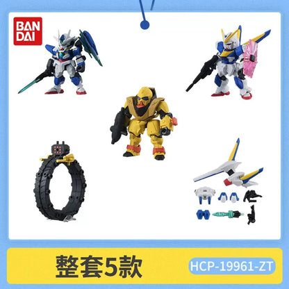 Bandai Gashapon Original Mobile Suit Ensemble (MSE) Gundam RX-78-2 Strike Hi-Nu Wing Astray ZZ Barbatos Assemble Model Kit
