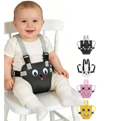  Portable Baby Chair Strap Travel Dining Seat Cover for Babies & Toddlers Baby Chair Fixed Belt Travel Foldable Baby Seat Strap