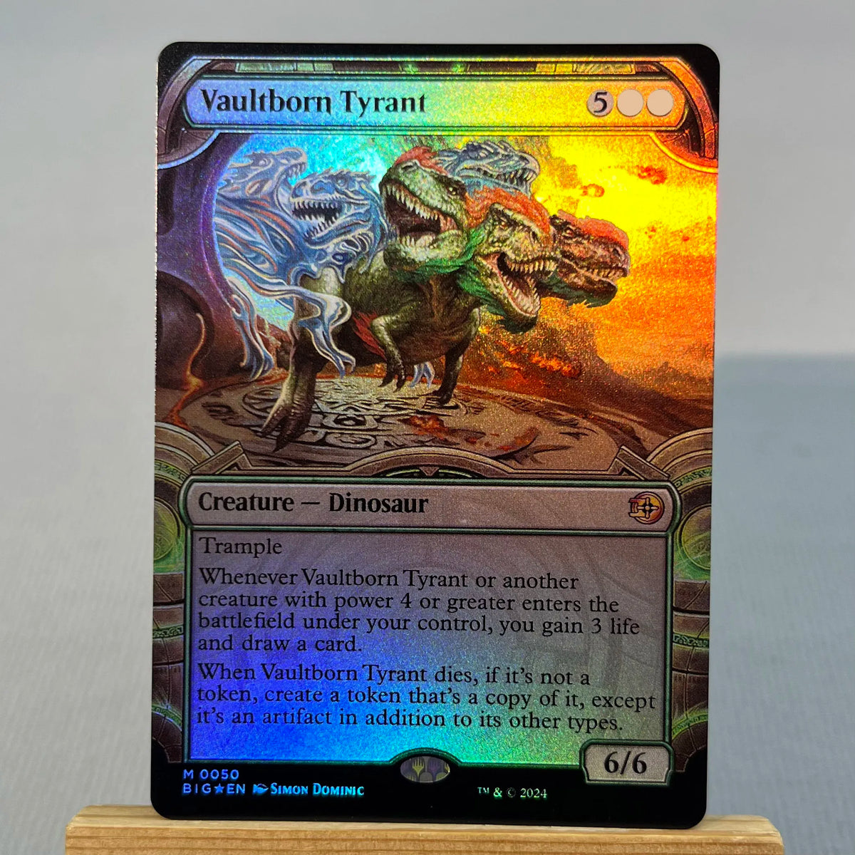 DMU 2XM MH2 BIG WOT LCI FOIL9/001 Tcg Proxy Cards Urza's Saga Rhystic Study Sheoldred, The Apocalypse
