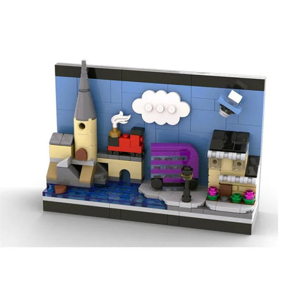 2024 New Hot City Movie Skyline Bricks Pisa Rome Rotterdam Cambridge Education Architecture Building Blocks Fans Birthday Toys