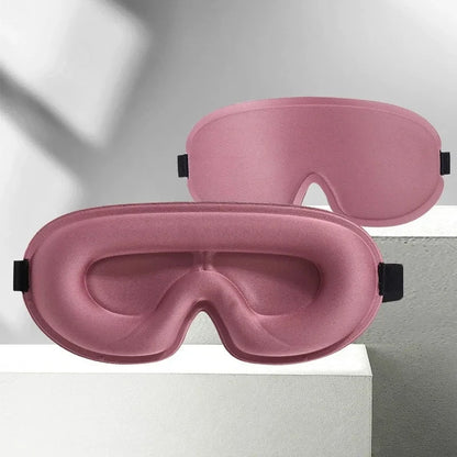 Travel 3D Sleeping Mask Blockout Light Sleep Mask Memory Foam Eyeshade Blindfold Sleep Masker Sleeping Aid Face Mask Eyepatch