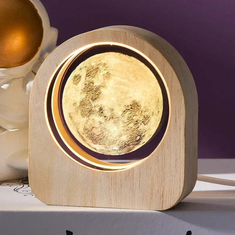 3D Laser Engraved Solar System Astronomy Crystal Glass Desktop Decoration Ornaments Valentine's Day Birthday Gift