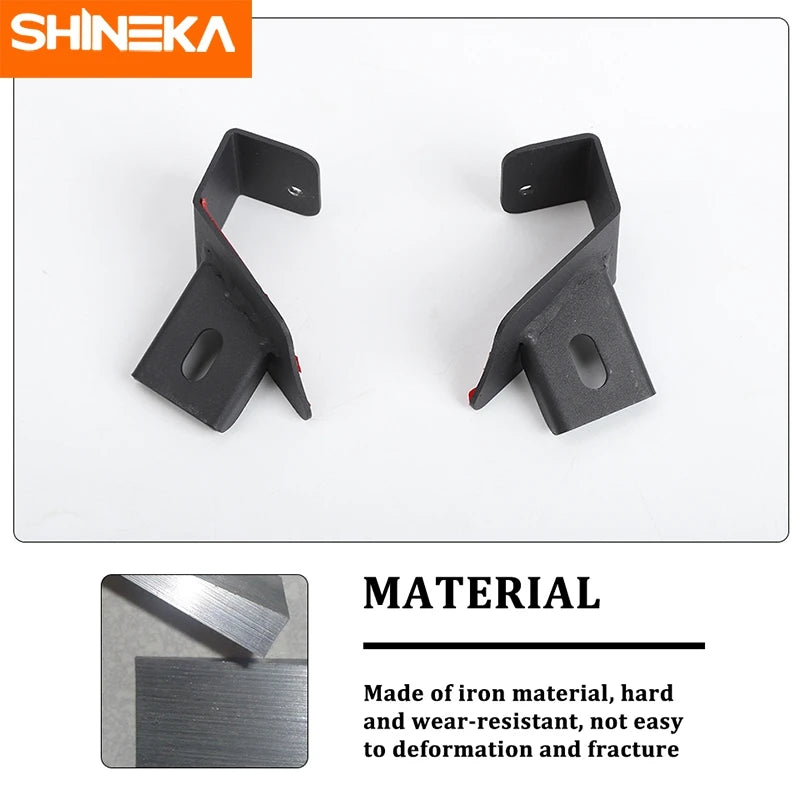 SHINEKA  A-Pillar Work Light Mounting Bracket for Suzuki Jimny 2019 2020 2021 2022 2023 Up JB64 JB74 Exterior Accessories Iron
